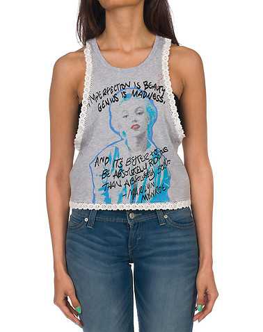ESSENTIALS WOMENS Grey Clothing / Tank Tops M