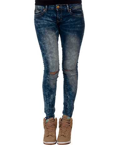 ESSENTIALS WOMENS Blue Clothing / Jeans