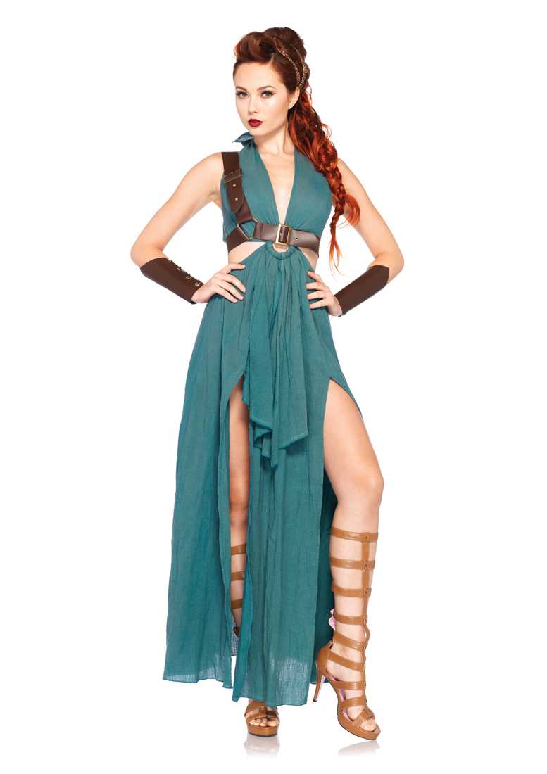 4 PC Warrior Maiden Costume