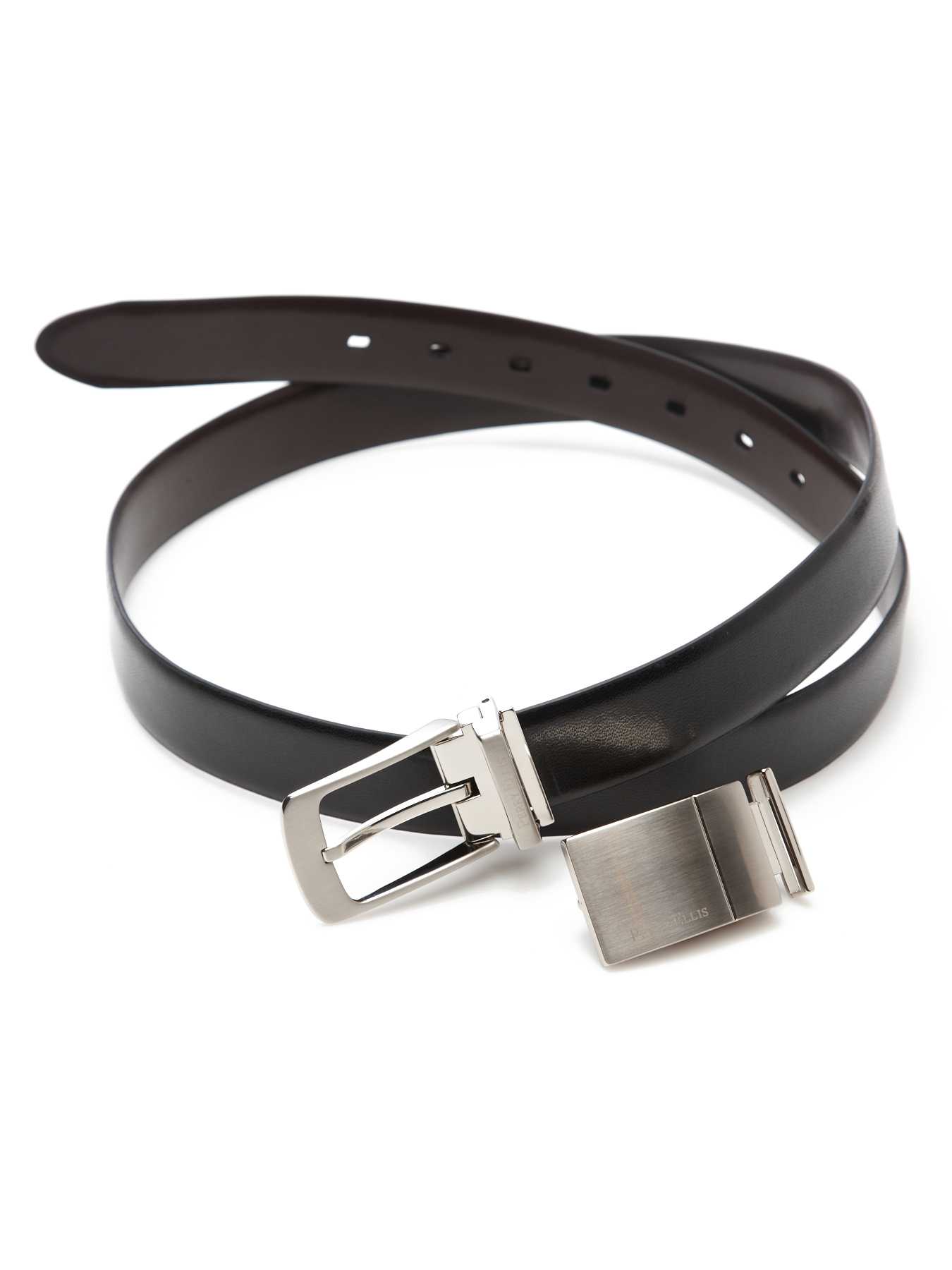 Perry Ellis Boxed Leather Belt