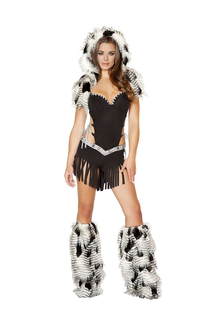 Black 1Pc Native American Hottie