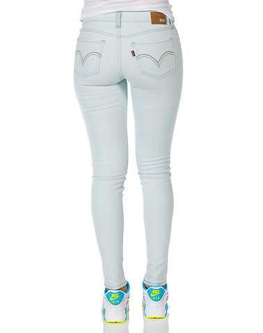 LEVIS WOMENS Blue Clothing / Jeans 28