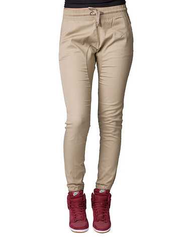 ESSENTIALS WOMENS Beige-Khaki Clothing / Bottoms L