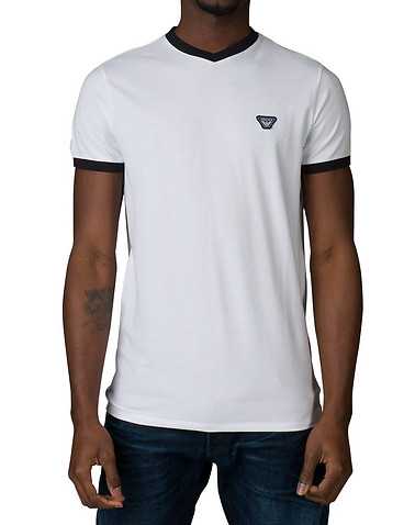 ARMANI JEANS MENS White Clothing / Tops