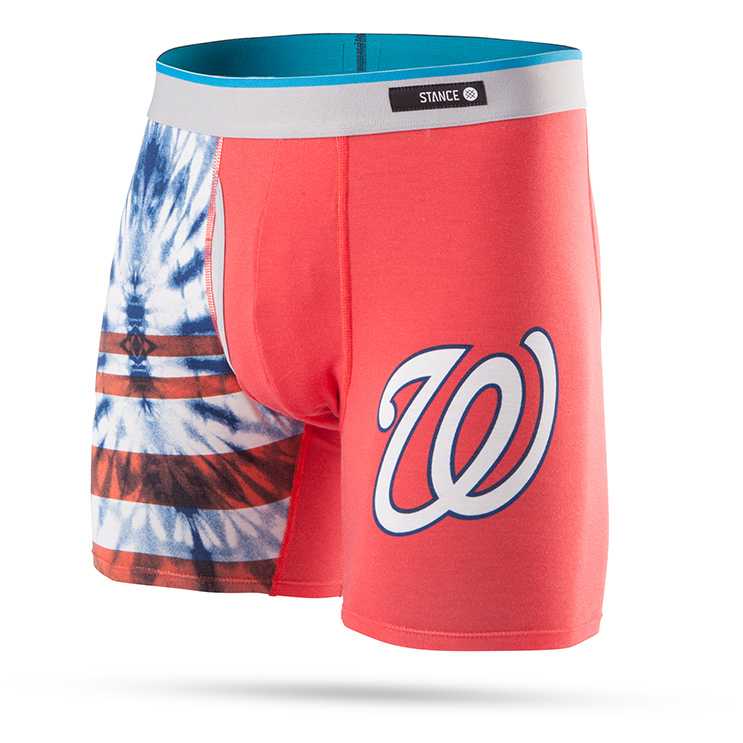 Stance Tie Dye Nationals RED S basilone Socks