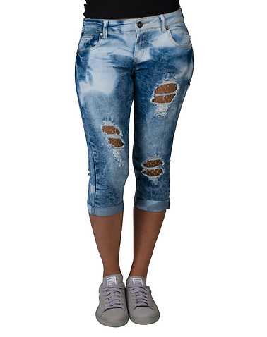 ESSENTIALS WOMENS Blue Clothing / Denim Shorts