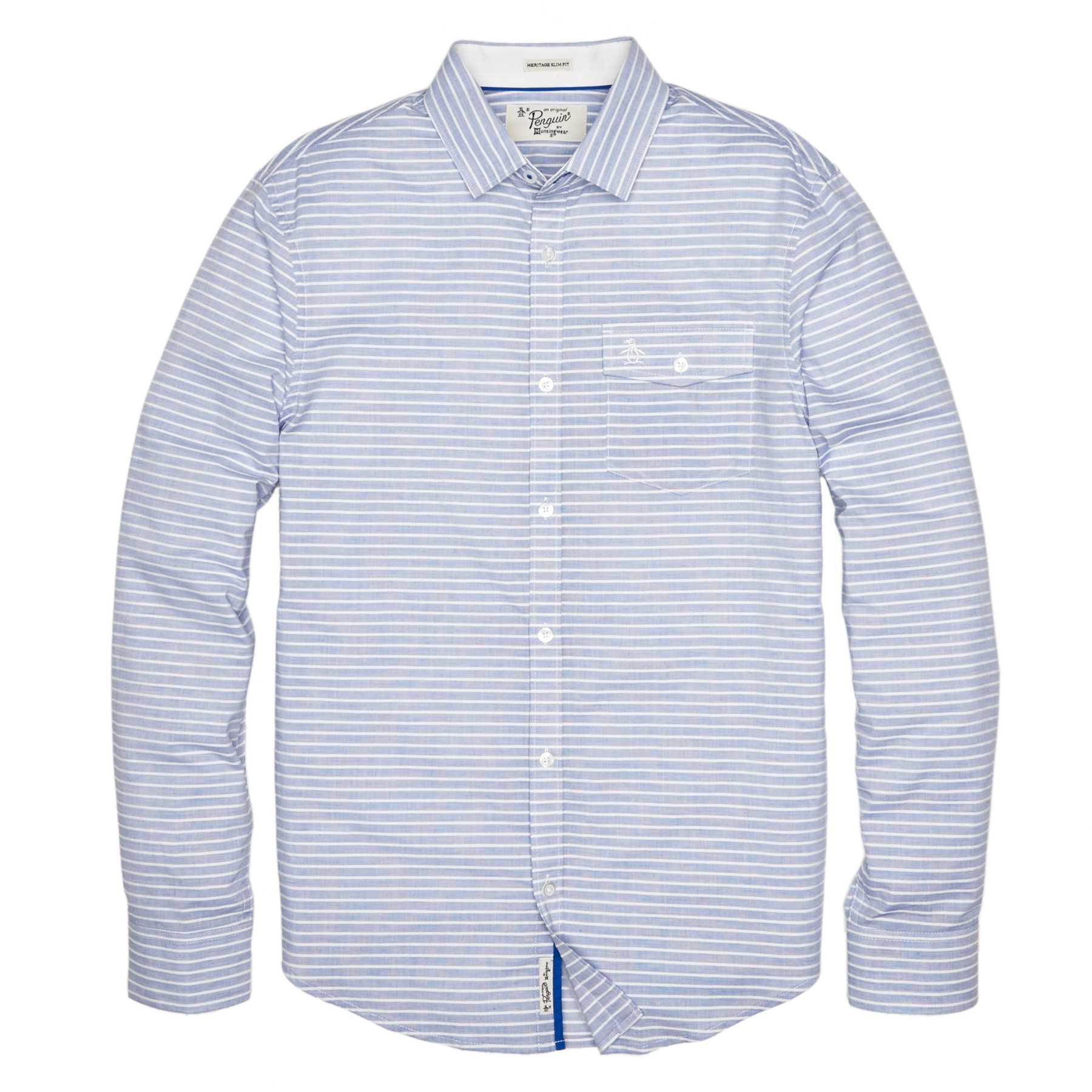Original Penguin END ON END STRIPE DOBBY SHIRT