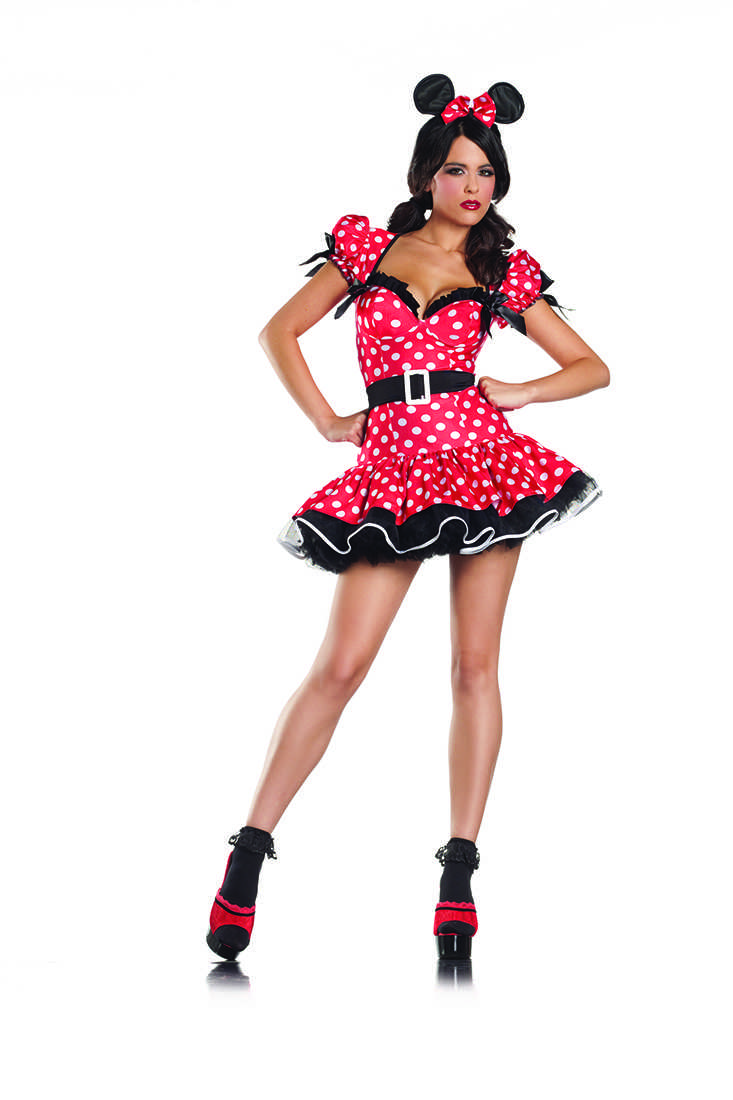 3Pc. Flirty Mouse Storybook Costume