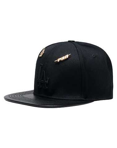 PRO STANDARD MENS Black Accessories / Caps Snapback OSFM