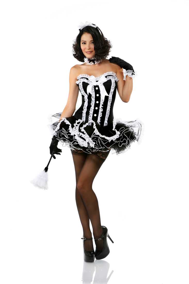 BLACK OOH LA LA SEXY COSTUME
