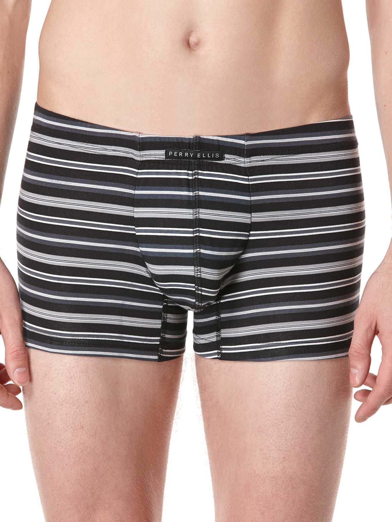 Perry Ellis 3 Pack Stretch Stripe Boxer Brief