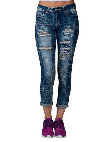 ESSENTIALS WOMENS Blue Clothing / Jeans