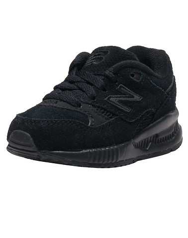 NEW BALANCE GIRLS Black Footwear / Sneakers
