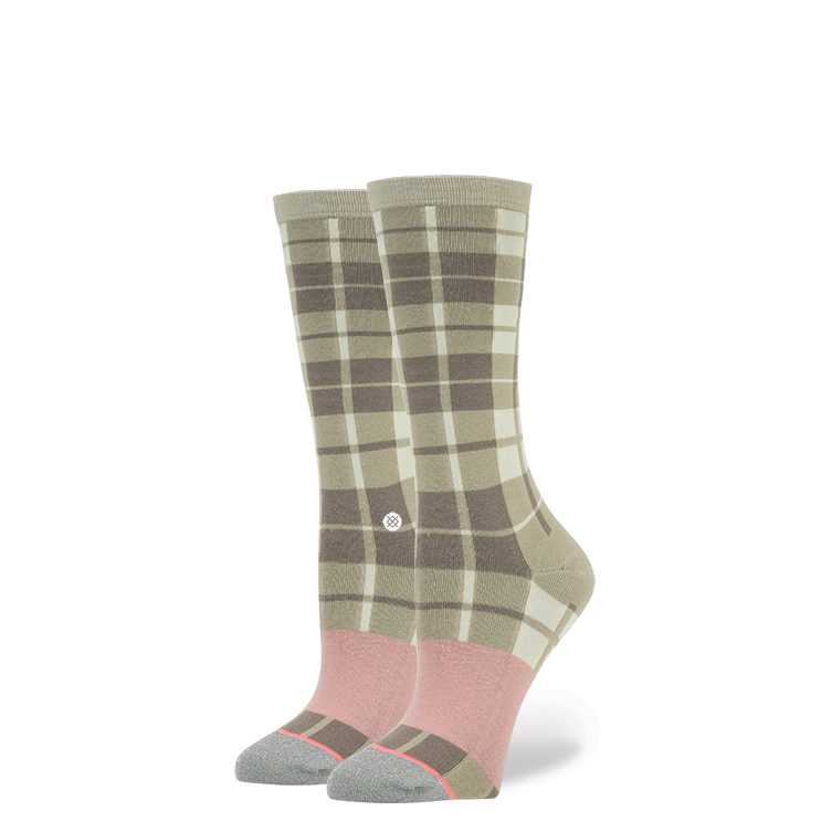 Stance Granpa Plaid Girls girls Socks
