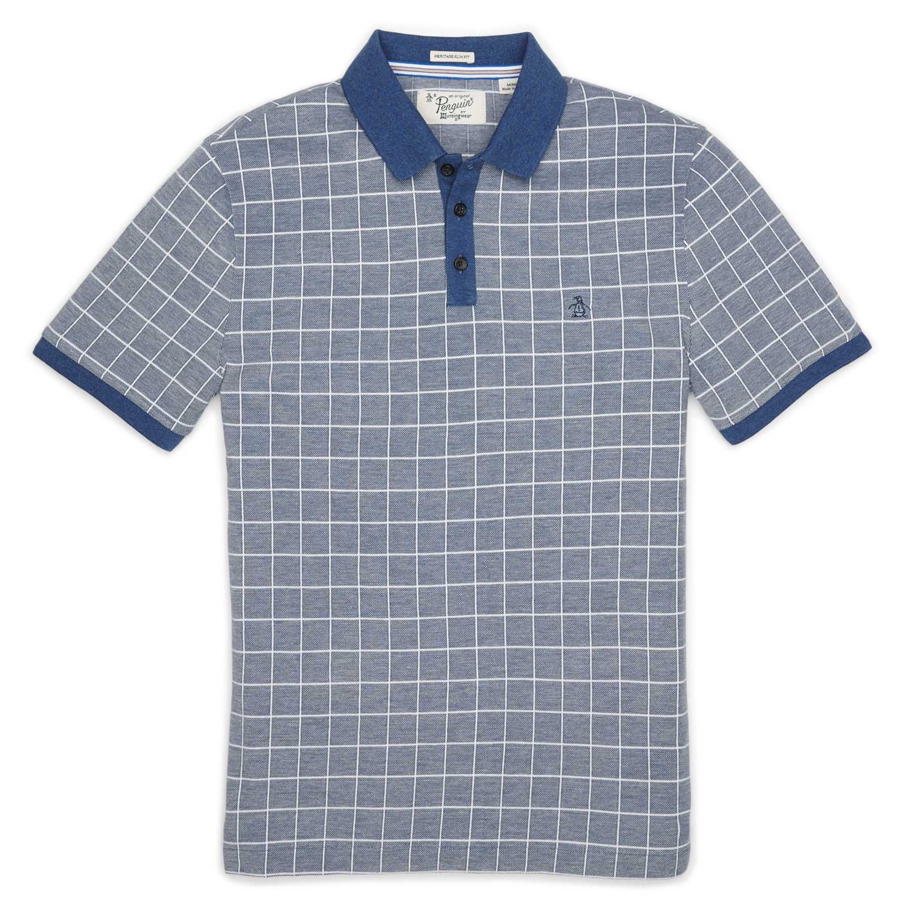 Original Penguin WINDOW PANE POLO