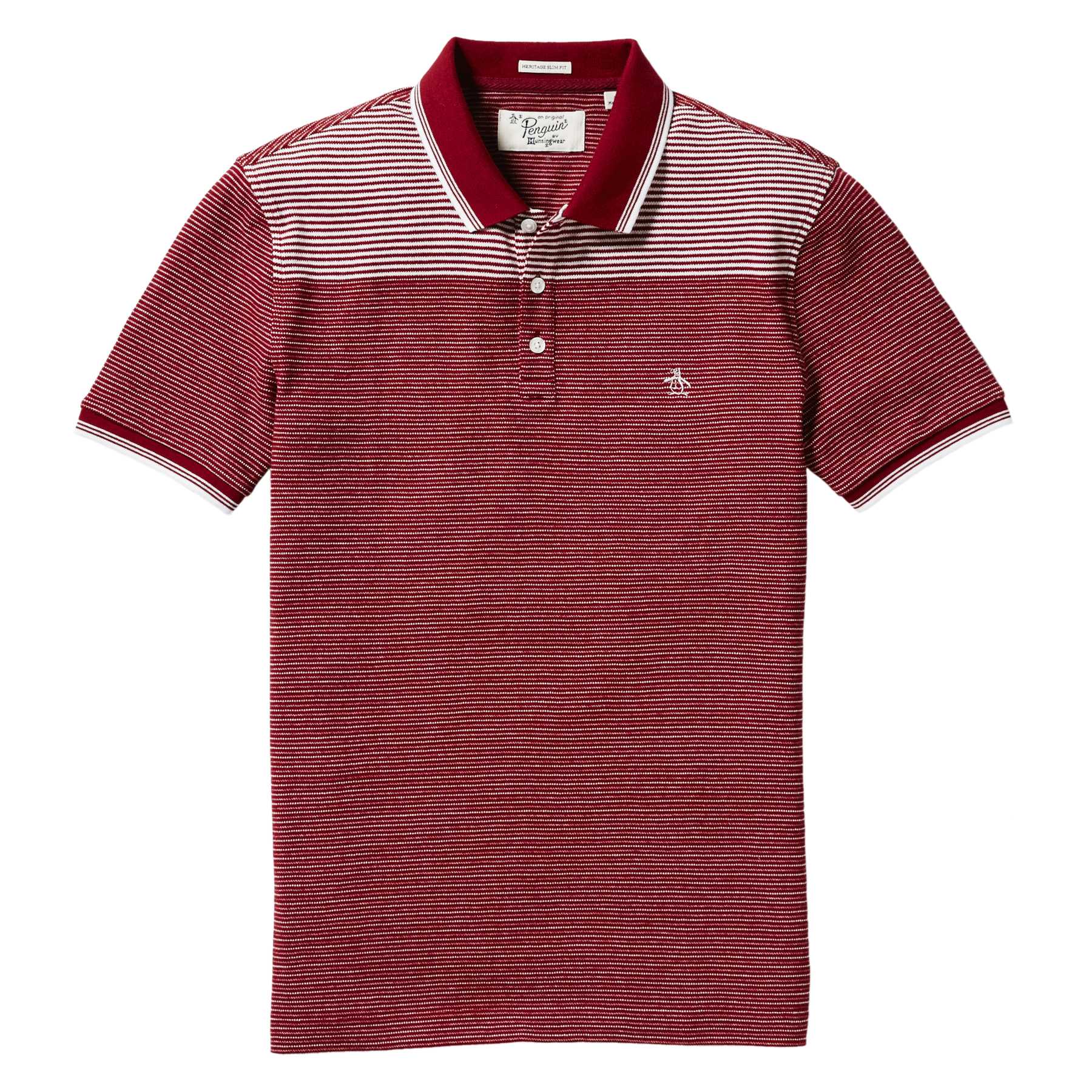 Original Penguin JACQUARD STRIPE POLO