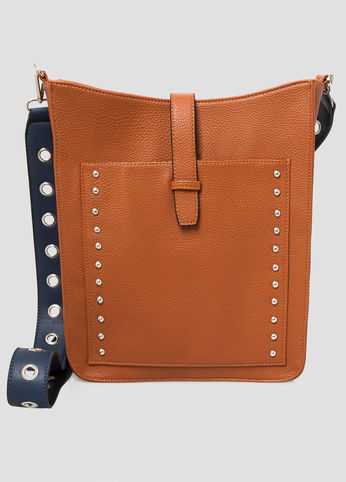 Grommet Strap Crossbody Bag