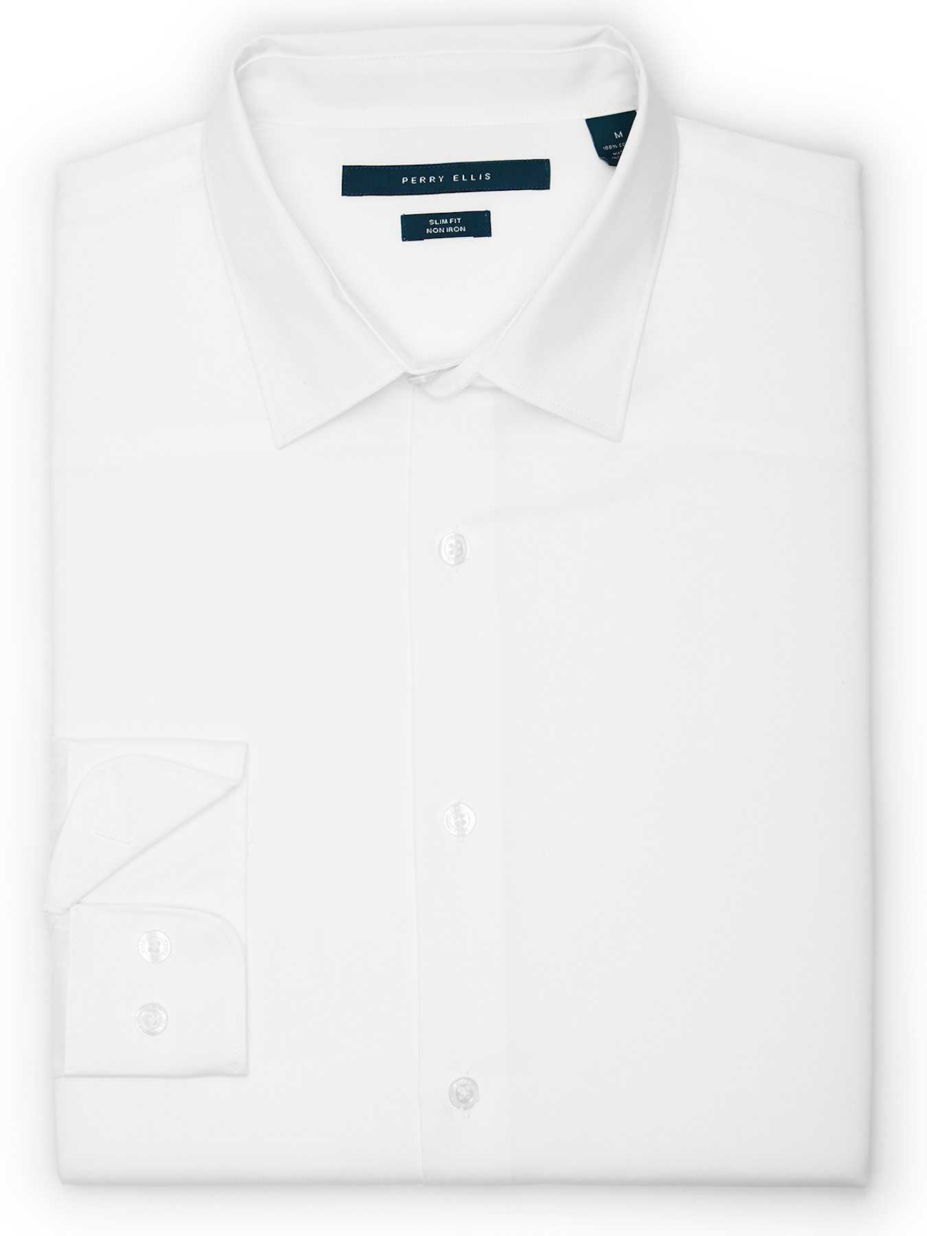 Perry Ellis Non-Iron Slim Fit Essential Shirt