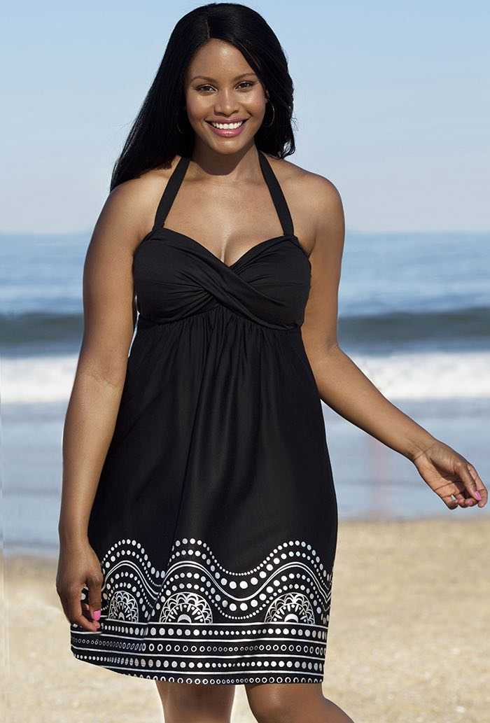 Morowa Twist-Front Dress