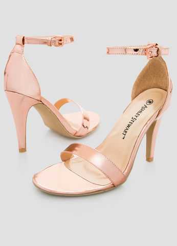 Metallic Dress Sandal - Wide Width