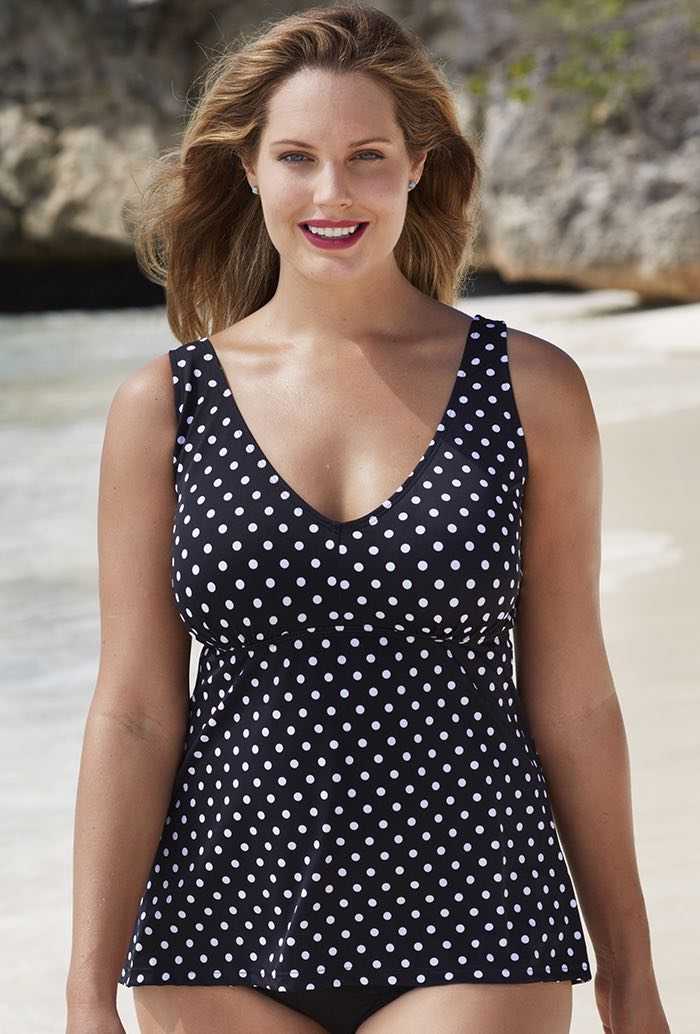 Dot Flowy Top