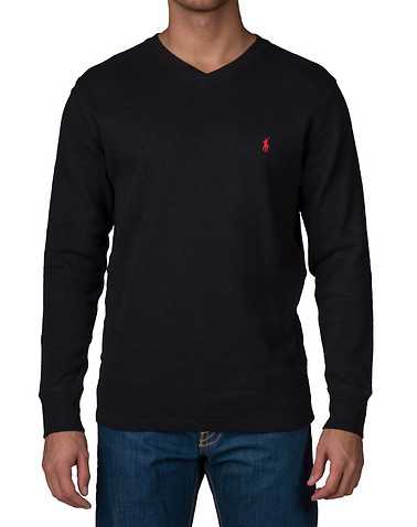 POLO MENS Black Clothing / Tees and Polos L