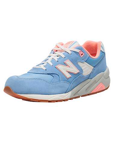 NEW BALANCE WOMENS Medium Blue Footwear / Sneakers