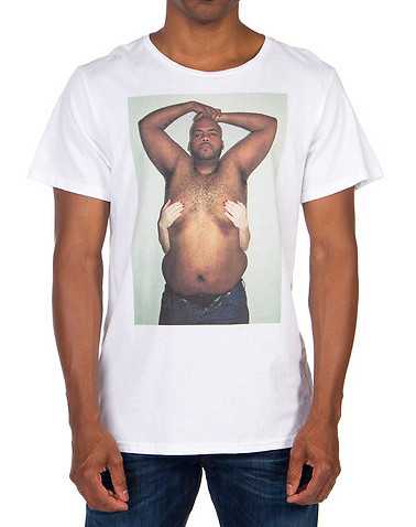 SKIM MILK MENS White Clothing / Tees and Polos XXL