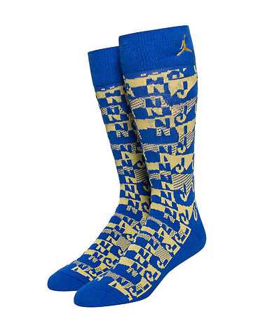 JORDAN MENS Blue Accessories / Socks L