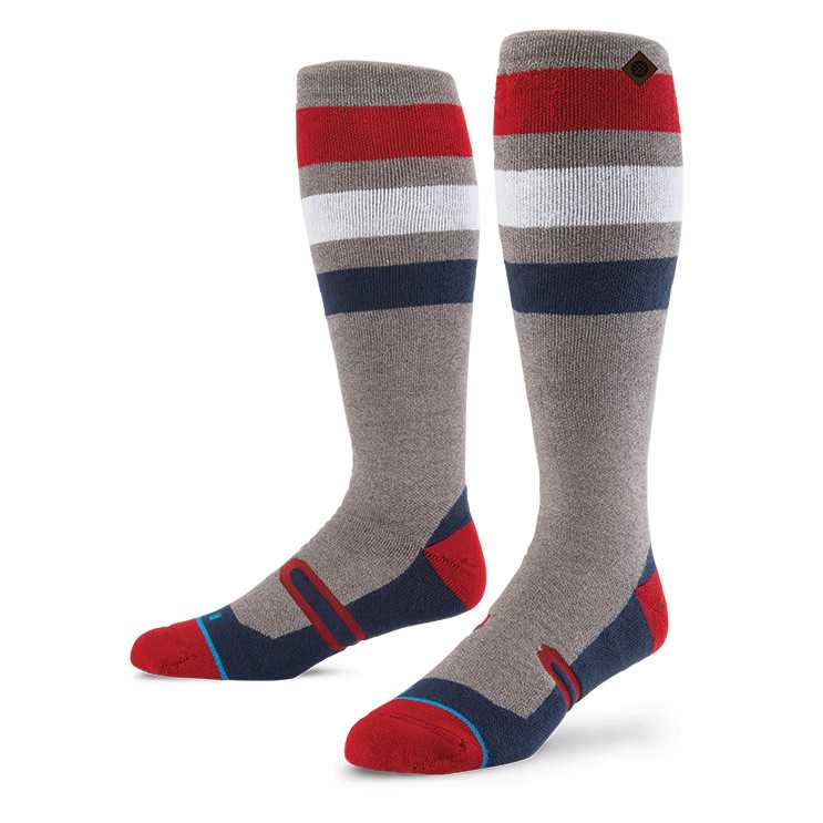 Stance Tamarack RED S/M FUSION SNOW Socks