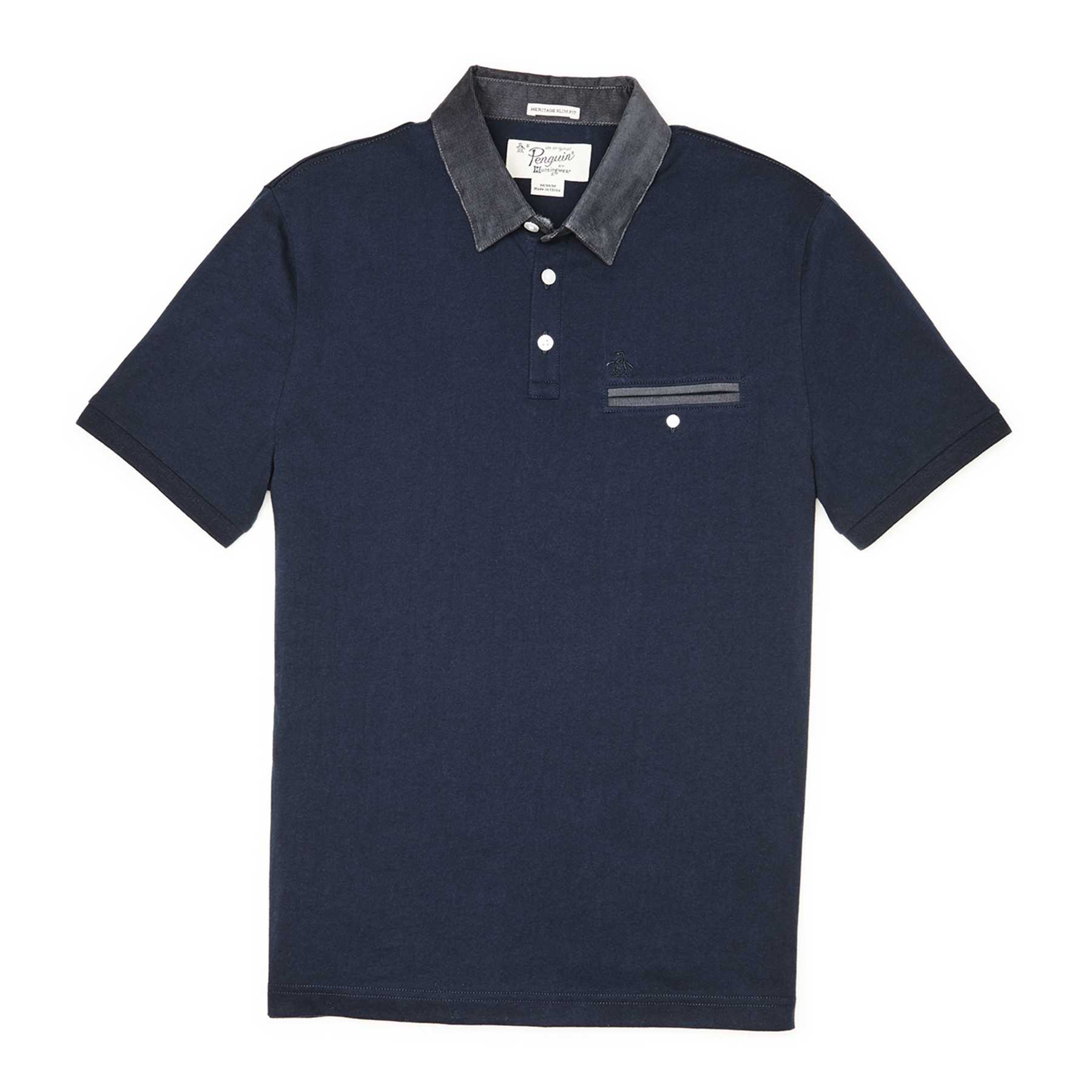 Original Penguin CORDUROY COLLARED POLO