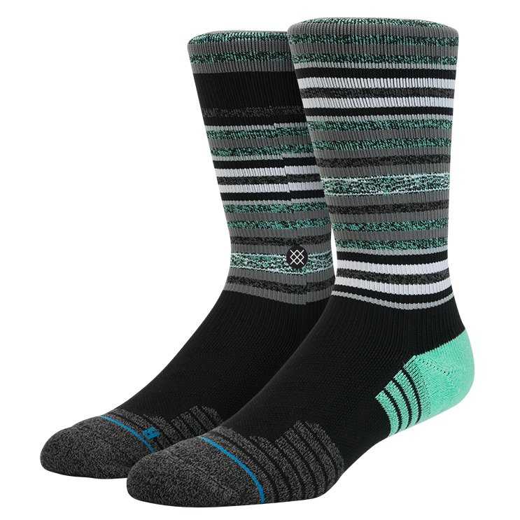 Stance Graded Crew BLK L fusion athletic Socks