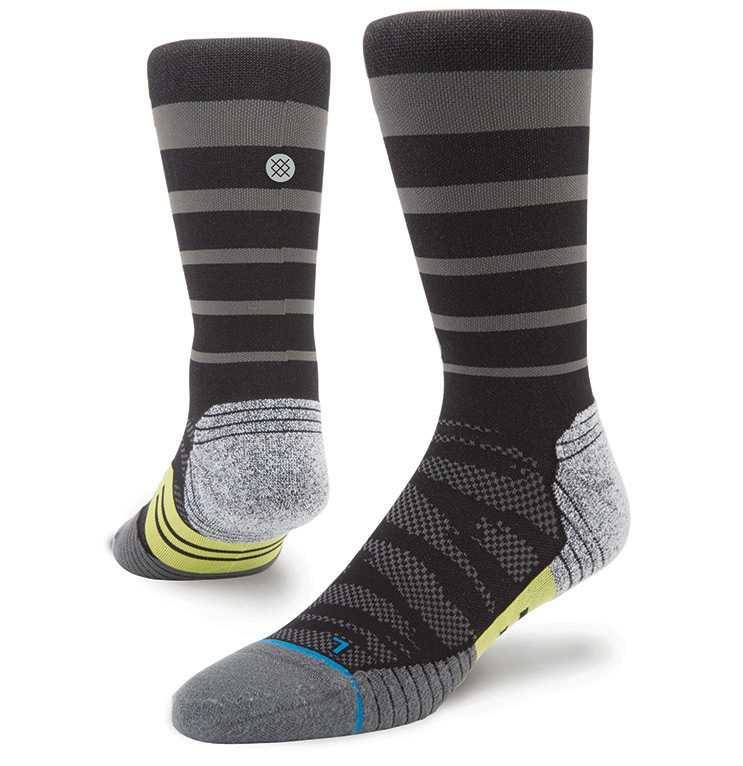 Stance Bandit Otc BLK M FUSION RUN Socks