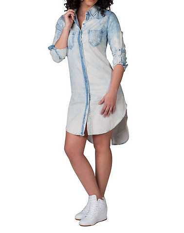 ESSENTIALS WOMENS Blue Clothing / Dresses