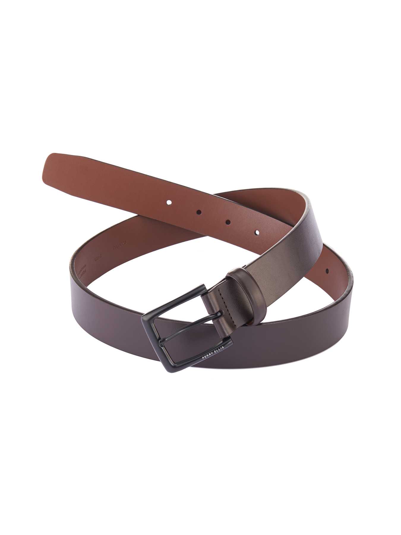 Perry Ellis Shiny Leather Belt