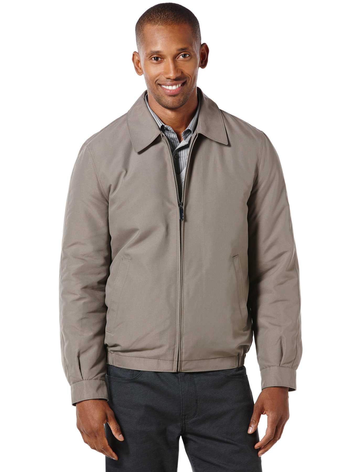 Perry Ellis Big Microfiber Golf Jacket