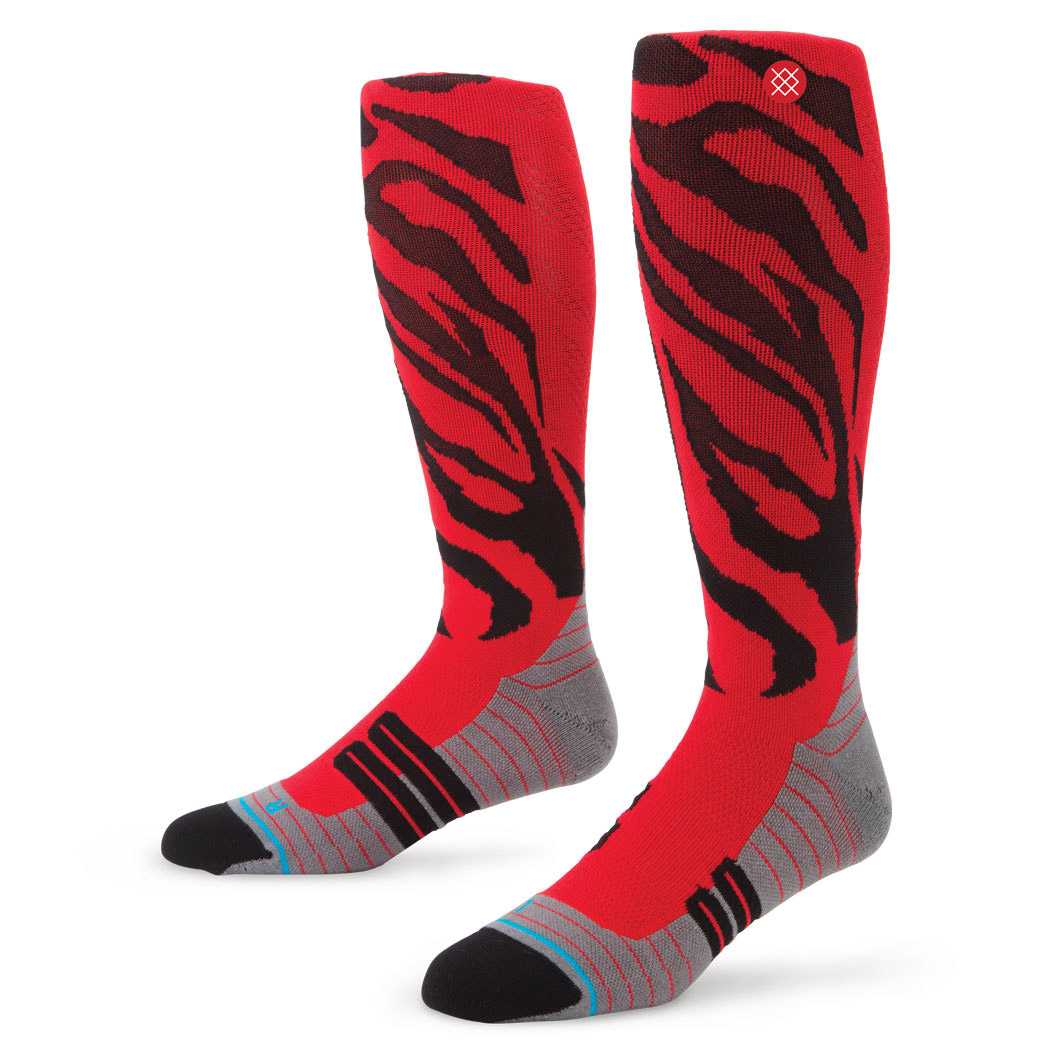Stance Taper Red Moto S/M FUSION MOTO Socks