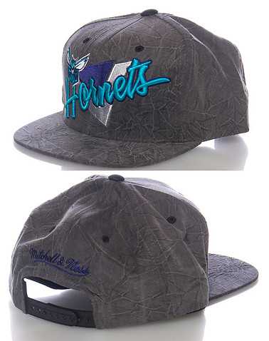MITCHELL AND NESS MENS Grey Accessories / Caps Snapback One Size