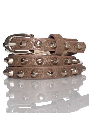 ESSENTIALS WOMENS Beige-Khaki Accessories / Belts S/M