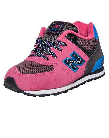 NEW BALANCE GIRLS Pink Footwear / Sneakers 8