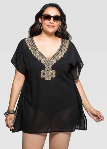 Beaded Dolman Cover-Up