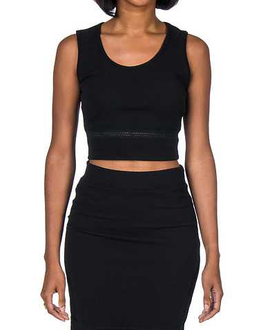 ESSENTIALS WOMENS Black Clothing / Tank Tops