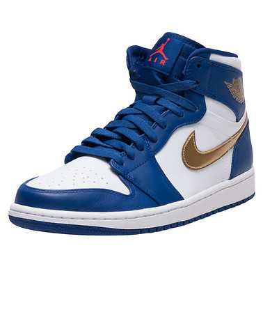 JORDAN MENS Blue Footwear / Sneakers