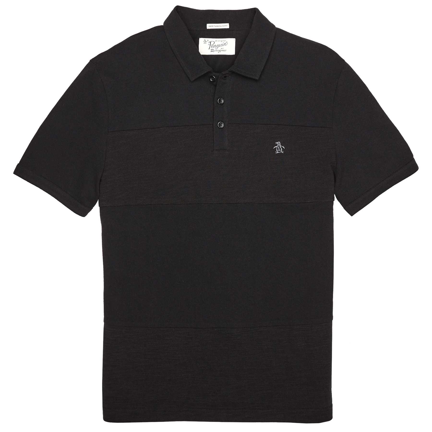 Original Penguin TEXTURE BLOCK POLO