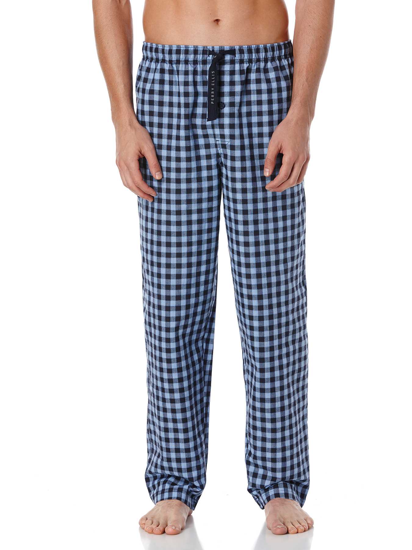 Perry Ellis Plaid Woven Sleep Pant