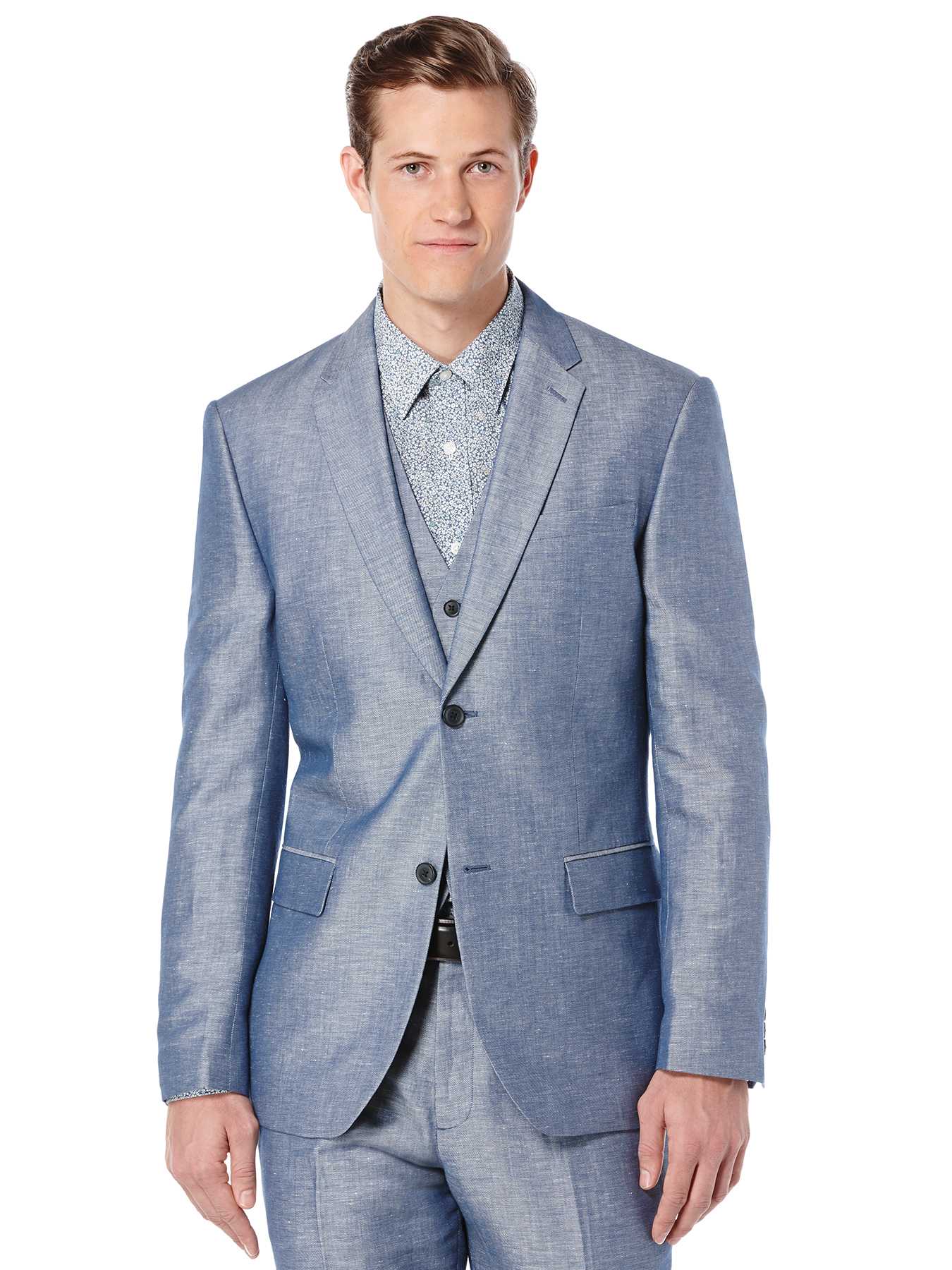 Perry Ellis Linen Twill Suit Jacket