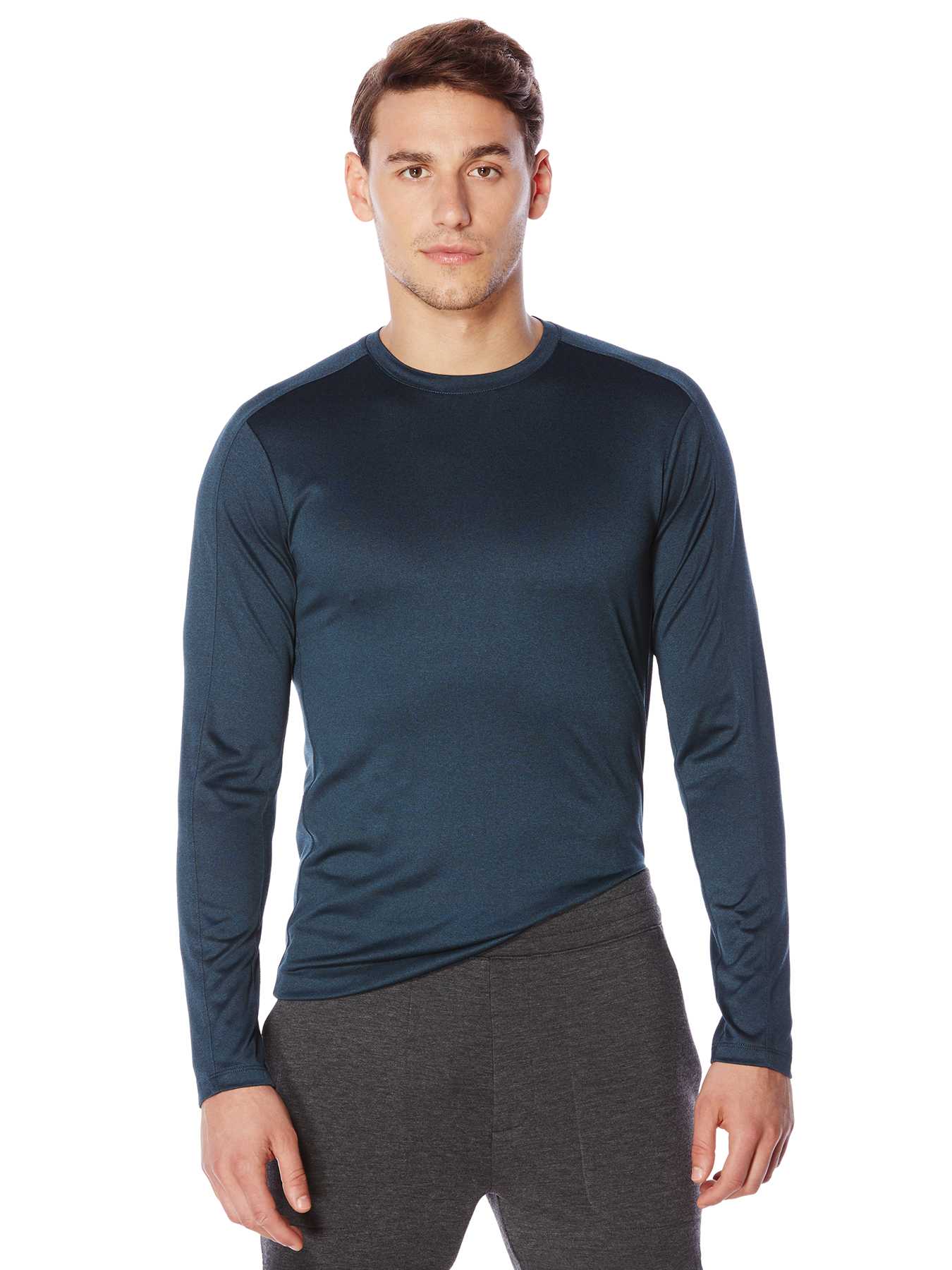 Perry Ellis Active Long Sleeve Crew