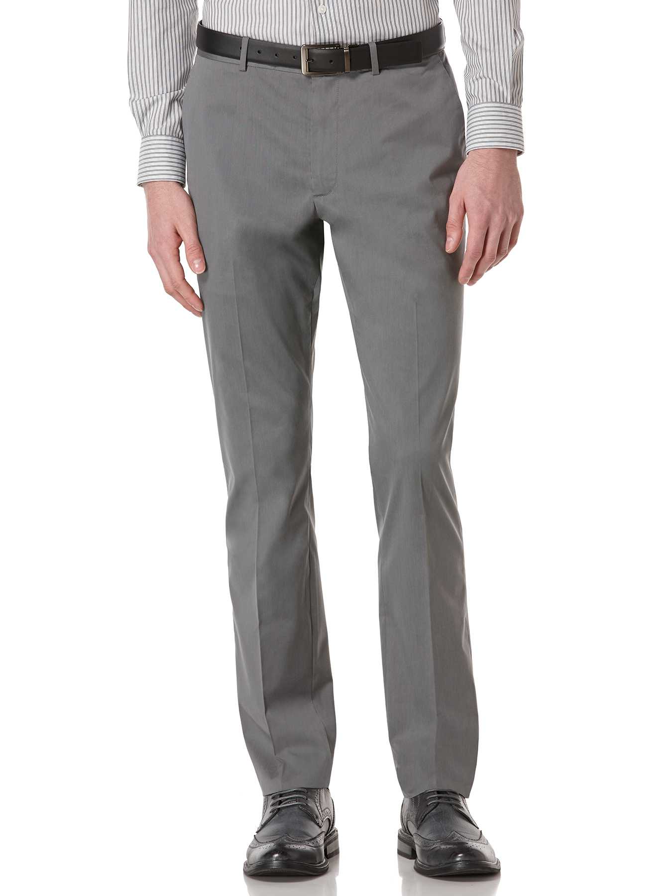 Perry Ellis Very Slim Iridescent Cotton Suit Pant