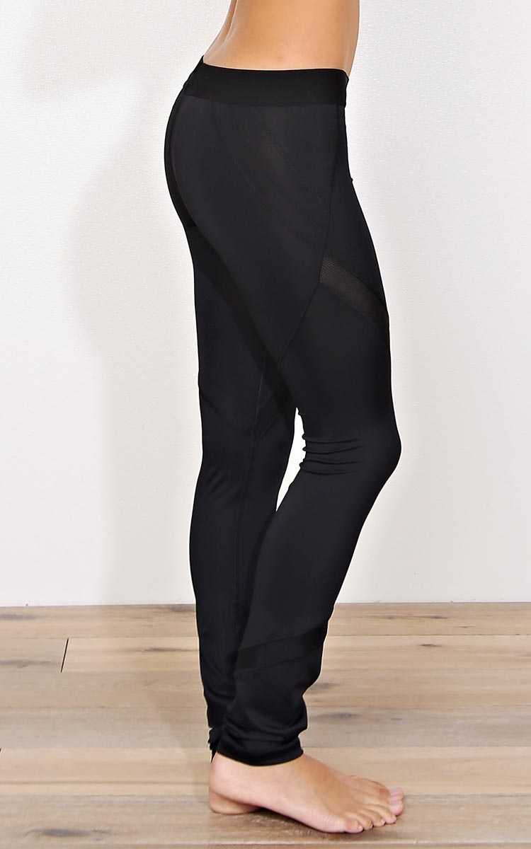 Keep Cool Knit Performance Capris - - Charcoal Combo in Size by Styles For Less