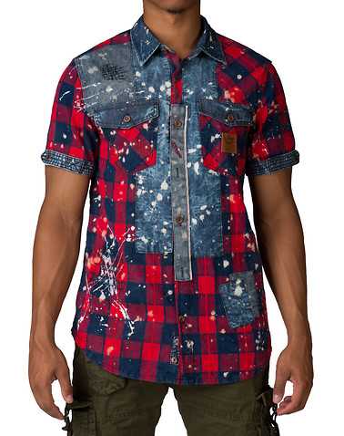 HERITAGE MENS Red Clothing / Button Downhirts